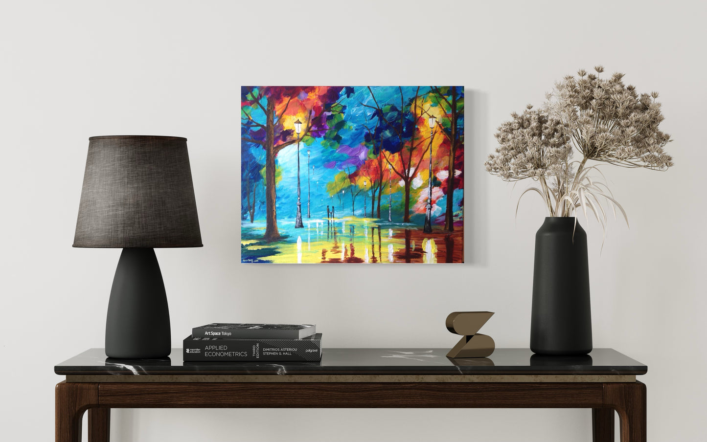 Vivid Fall Ablaze - Canvas Print